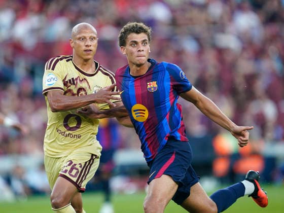 ESP: FC Barcelona, Barca - Al Ahly FC. Joan Gamper Trophy. Hamza Abdelkarim of FC Barcelona during the Joan Gamper Trophy match between FC Barcelona and Al Ahly FC played at Spotify Camp Nou Stadium on 19 Aug 2026 in Barcelona, Spain. kpng Copyright: xSergioxRuizx xPRESSINPHOTOx PS_2627_BAR_AHL_077