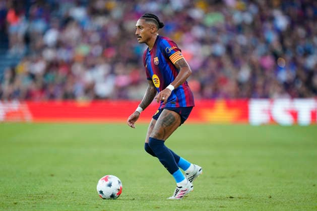 ESP: FC Barcelona, Barca - Al Ahly FC. Joan Gamper Trophy. Raphael Dias Belloli Raphinha of FC Barcelona during the Joan Gamper Trophy match between FC Barcelona and Al Ahly FC played at Spotify Camp Nou Stadium on 19 Aug 2026 in Barcelona, Spain. kpng Copyright: xSergioxRuizx xPRESSINPHOTOx PS_2627_BAR_AHL_083