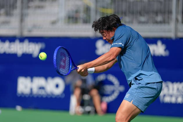 CANCUN COUNTRY OPEN 2026 CANCUN COUNTRY OPEN 2026 ALEXANDRE MULLER VS COLEMAN WONG 19082026 CANCUN, QUINTANA ROO. Action photo of Coleman Wong of Hong Kong, during game of the Cancun Country Open 2026 Tennis 125 Challenger tournament held at the Cancun Country Club of Cancun, Quintana Roo, Mexico. Foto de accion de Coleman Wong de Hong Kong, durante juego del Cancun Country Open 2026 ATP, Tennis Herren 125 Challenger que se celebra en el Cancun Country Club de Cancun, Quintana Roo, Mexico. PHOTO BY IMAGENSHOP AGENCIA FOTOGRAFICA CANCUN QUINTANA ROO MEXICO *** CANCUN COUNTRY OPEN 2026 CANCUN COUNTRY OPEN 2026 ALEXANDRE MULLER VS COLEMAN WONG 08 19 2026 CANCUN, QUINTANA ROO Action photo of Coleman Wong of Hong Kong during a match at the 2026 Cancun Country Open Tennis 125 Challenger tournament held at the Cancun Country Club in Cancun, Quintana Roo, Mexico Action photo of Coleman Wong of Hong Kong, during a match at the 2026 Cancun Country Open ATP 125 Challenger tournament held at the Cancun Country Club in Cancun, Quintana Roo, Mexico. PHOTO BY IMAGENSHOP PHOTO AGENCY CANCUN QUINTANA ROO MEXICO Copyright: xIMAGENSHOPxAGENCIAxFOTOGRAFICAx