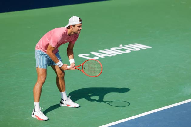 CANCUN COUNTRY OPEN 2026 CANCUN COUNTRY OPEN 2026 OTTO VIRTANEN VS MOEZ ECHARGUI 19082026 CANCUN, QUINTANA ROO. Action photo of Otto Virtanen of Finland, during game of the Cancun Country Open 2026 Tennis 125 Challenger tournament held at the Cancun Country Club of Cancun, Quintana Roo, Mexico. Foto de accion de Otto Virtanen de Finlandia, durante juego del Cancun Country Open 2026 ATP, Tennis Herren 125 Challenger que se celebra en el Cancun Country Club de Cancun, Quintana Roo, Mexico. PHOTO BY IMAGENSHOP AGENCIA FOTOGRAFICA CANCUN QUINTANA ROO MEXICO *** CANCUN COUNTRY OPEN 2026 CANCUN COUNTRY OPEN 2026 OTTO VIRTANEN VS MOEZ ECHARGUI 08 19 2026 CANCUN, QUINTANA ROO Action photo of Otto Virtanen of Finland during a match at the 2026 Cancun Country Open Tennis 125 Challenger tournament held at the Cancun Country Club in Cancun, Quintana Roo, Mexico Action photo of Otto Virtanen of Finland, during a match at the 2026 Cancun Country Open ATP 125 Challenger tournament held at the Cancun Country Club in Cancun, Quintana Roo, Mexico. PHOTO BY IMAGENSHOP PHOTO AGENCY CANCUN QUINTANA ROO MEXICO Copyright: xIMAGENSHOPxAGENCIAxFOTOGRAFICAx