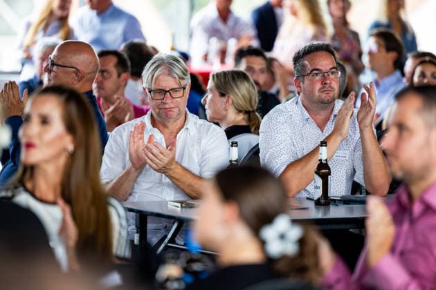 19.08.2026, GER, Handball, Maenner, Saison 26 27, ThSV Eisenach, Sponsorenabend 250 Gäste aus Politik Ehrenamt sowie die Vertreter der Sponsoren waren in dem Museum der Automobile Welt Eisenach AWE zum Saisonstart Sponsorenabend des ThSV Eisenach geladen. 99817 Eisenach Automobile Welt Eisenach AWE Thueringen Deutschland *** August 19, 2026, GER, Handball, Men, Season 26–27, ThSV Eisenach, Sponsors’ Evening: 250 guests from the worlds of politics and volunteer work, as well as representatives of the sponsors, were invited to the Automobile Welt Eisenach (AWE) museum for ThSV Eisenach’s Sponsors’ Evening to kick off the season. 99817 Eisenach, Automobile Welt Eisenach (AWE), Thuringia, Germany
