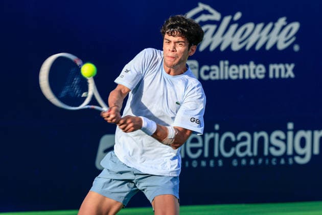 CANCUN COUNTRY OPEN 2026 CANCUN COUNTRY OPEN 2026 RODRIGO PACHECO VS TOMAS BARRIOS 19082026 CANCUN, QUINTANA ROO. Action photo of Rodrigo Pacheco of Mexico, during game of the Cancun Country Open 2026 Tennis 125 Challenger tournament held at the Cancun Country Club of Cancun, Quintana Roo, Mexico. Foto de accion de Rodrigo Pacheco de Mexico, durante juego del Cancun Country Open 2026 ATP, Tennis Herren 125 Challenger que se celebra en el Cancun Country Club de Cancun, Quintana Roo, Mexico. PHOTO BY IMAGENSHOP AGENCIA FOTOGRAFICA CANCUN QUINTANA ROO MEXICO *** CANCUN COUNTRY OPEN 2026 CANCUN COUNTRY OPEN 2026 RODRIGO PACHECO VS TOMAS BARRIOS 08 19 2026 CANCUN, QUINTANA ROO Action photo of Rodrigo Pacheco of Mexico during a match at the 2026 Cancun Country Open Tennis 125 Challenger tournament held at the Cancun Country Club in Cancun, Quintana Roo, Mexico Action photo of Rodrigo Pacheco of Mexico, during a match at the 2026 Cancun Country Open ATP 125 Challenger tournament held at the Cancun Country Club in Cancun, Quintana Roo, Mexico PHOTO BY IMAGENSHOP PHOTO AGENCY CANCUN QUINTANA ROO MEXICO Copyright: xIMAGENSHOPxAGENCIAxFOTOGRAFICAx