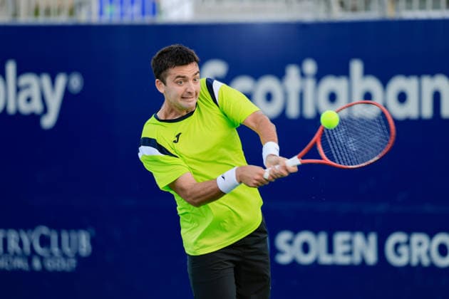 CANCUN COUNTRY OPEN 2026 CANCUN COUNTRY OPEN 2026 RODRIGO PACHECO VS TOMAS BARRIOS 19082026 CANCUN, QUINTANA ROO. Action photo of Tomas Barrios of Chile, during game of the Cancun Country Open 2026 Tennis 125 Challenger tournament held at the Cancun Country Club of Cancun, Quintana Roo, Mexico. Foto de accion de Tomas Barrios de Chile, durante juego del Cancun Country Open 2026 ATP, Tennis Herren 125 Challenger que se celebra en el Cancun Country Club de Cancun, Quintana Roo, Mexico. PHOTO BY IMAGENSHOP AGENCIA FOTOGRAFICA CANCUN QUINTANA ROO MEXICO *** CANCUN COUNTRY OPEN 2026 CANCUN COUNTRY OPEN 2026 RODRIGO PACHECO VS TOMAS BARRIOS 08 19 2026 CANCUN, QUINTANA ROO Action photo of Tomas Barrios of Chile during a match at the 2026 Cancun Country Open Tennis 125 Challenger tournament held at the Cancun Country Club in Cancun, Quintana Roo, Mexico Action photo of Tomas Barrios of Chile, during a match at the 2026 Cancun Country Open ATP 125 Challenger tournament held at the Cancun Country Club in Cancun, Quintana Roo, Mexico. PHOTO BY IMAGENSHOP PHOTO AGENCY CANCUN QUINTANA ROO MEXICO Copyright: xIMAGENSHOPxAGENCIAxFOTOGRAFICAx