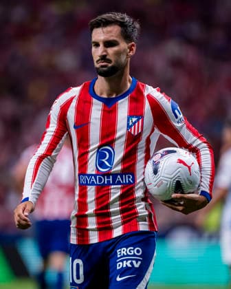 Atletico de Madrid v Malaga CF - LaLiga EA Sports Alex Baena of Atletico de Madrid is seen during the LaLiga EA Sports football match between Atletico de Madrid v Malaga CF at Estadio Riyadh Air Metropolitano on August 19, 2026 in Madrid, Spain. Madrid Estadio Riyadh Air Metropolitano Madrid Spain Copyright: xAlbertoxGardinx AGardin_20260819_Foot_Liga_Atl_Mal_0222