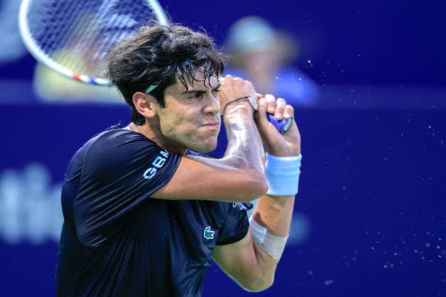 CANCUN COUNTRY OPEN 2026 CANCUN COUNTRY OPEN 2026 RODRIGO PACHECO VS TOMAS BARRIOS 19082026 CANCUN, QUINTANA ROO. Action photo of Rodrigo Pacheco of Mexico, during game of the Cancun Country Open 2026 Tennis 125 Challenger tournament held at the Cancun Country Club of Cancun, Quintana Roo, Mexico. Foto de accion de Rodrigo Pacheco de Mexico, durante juego del Cancun Country Open 2026 ATP, Tennis Herren 125 Challenger que se celebra en el Cancun Country Club de Cancun, Quintana Roo, Mexico. PHOTO BY IMAGENSHOP AGENCIA FOTOGRAFICA CANCUN QUINTANA ROO MEXICO *** CANCUN COUNTRY OPEN 2026 CANCUN COUNTRY OPEN 2026 RODRIGO PACHECO VS TOMAS BARRIOS 08 19 2026 CANCUN, QUINTANA ROO Action photo of Rodrigo Pacheco of Mexico during a match at the 2026 Cancun Country Open Tennis 125 Challenger tournament held at the Cancun Country Club in Cancun, Quintana Roo, Mexico Action photo of Rodrigo Pacheco of Mexico, during a match at the 2026 Cancun Country Open ATP 125 Challenger tournament held at the Cancun Country Club in Cancun, Quintana Roo, Mexico. PHOTO BY IMAGENSHOP PHOTO AGENCY, CANCUN, QUINTANA ROO, MEXICO Copyright: xIMAGENSHOPxAGENCIAxFOTOGRAFICAx