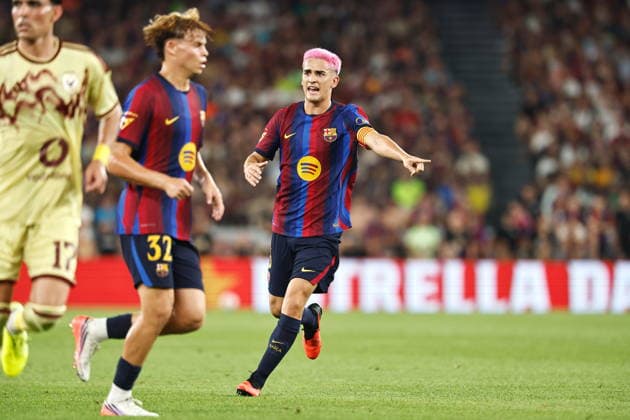 Gavi (Barcelona), AUGUST 19, 2026 - Football Soccer : Spanish Pre season Trofeu Joan Gamper match between FC Barcelona, Barca - Al Ahly SC at the Spotify Camp Nou in Barcelona, Spain. Noxthirdxpartyxsales  aflo_341596329 MutsuxKawamorix