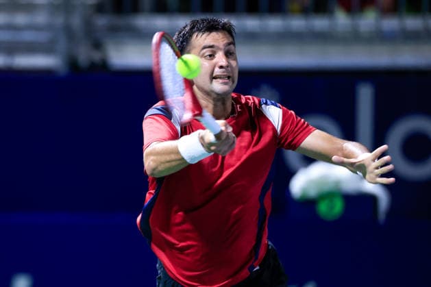 CANCUN COUNTRY OPEN 2026 CANCUN COUNTRY OPEN 2026 RODRIGO PACHECO VS TOMAS BARRIOS 19082026 CANCUN, QUINTANA ROO. Action photo of Tomas Barrios of Chile, during game of the Cancun Country Open 2026 Tennis 125 Challenger tournament held at the Cancun Country Club of Cancun, Quintana Roo, Mexico. Foto de accion de Tomas Barrios de Chile, durante juego del Cancun Country Open 2026 ATP, Tennis Herren 125 Challenger que se celebra en el Cancun Country Club de Cancun, Quintana Roo, Mexico. PHOTO BY IMAGENSHOP AGENCIA FOTOGRAFICA CANCUN QUINTANA ROO MEXICO *** CANCUN COUNTRY OPEN 2026 CANCUN COUNTRY OPEN 2026 RODRIGO PACHECO VS TOMAS BARRIOS 08 19 2026 CANCUN, QUINTANA ROO Action photo of Tomas Barrios of Chile during a match at the Cancun Country Open 2026 Tennis 125 Challenger tournament held at the Cancun Country Club in Cancun, Quintana Roo, Mexico Action photo of Tomas Barrios of Chile, during a match at the 2026 Cancun Country Open ATP 125 Challenger tournament held at the Cancun Country Club in Cancun, Quintana Roo, Mexico. PHOTO BY IMAGENSHOP PHOTO AGENCY CANCUN QUINTANA ROO MEXICO Copyright: xIMAGENSHOPxAGENCIAxFOTOGRAFICAx