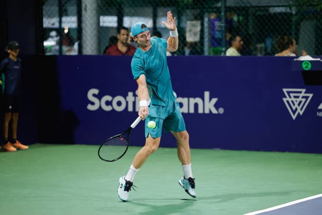 CANCUN COUNTRY OPEN 2026 CANCUN COUNTRY OPEN 2026 GAUTHIER ONCLIN VS TIMOFEY SKATOV 19082026 CANCUN, QUINTANA ROO. Action photo of Timofey Skatov of Kazakhstan, during game of the Cancun Country Open 2026 Tennis 125 Challenger tournament held at the Cancun Country Club of Cancun, Quintana Roo, Mexico. Foto de accion de Timofey Skatov de Kazajistan, durante juego del Cancun Country Open 2026 ATP, Tennis Herren 125 Challenger que se celebra en el Cancun Country Club de Cancun, Quintana Roo, Mexico. PHOTO BY IMAGENSHOP AGENCIA FOTOGRAFICA CANCUN QUINTANA ROO MEXICO *** CANCUN COUNTRY OPEN 2026 CANCUN COUNTRY OPEN 2026 GAUTHIER ONCLIN VS TIMOFEY SKATOV 08 19 2026 CANCUN, QUINTANA ROO Action photo of Timofey Skatov of Kazakhstan during a match at the 2026 Cancun Country Open ATP 125 Challenger tennis tournament held at the Cancun Country Club in Cancun, Quintana Roo, Mexico Action photo of Timofey Skatov of Kazakhstan, during a match at the 2026 Cancun Country Open ATP 125 Challenger tournament held at the Cancun Country Club in Cancun, Quintana Roo, Mexico. PHOTO BY IMAGENSHOP PHOTO AGENCY CANCUN QUINTANA ROO MEXICO Copyright: xIMAGENSHOPxAGENCIAxFOTOGRAFICAx