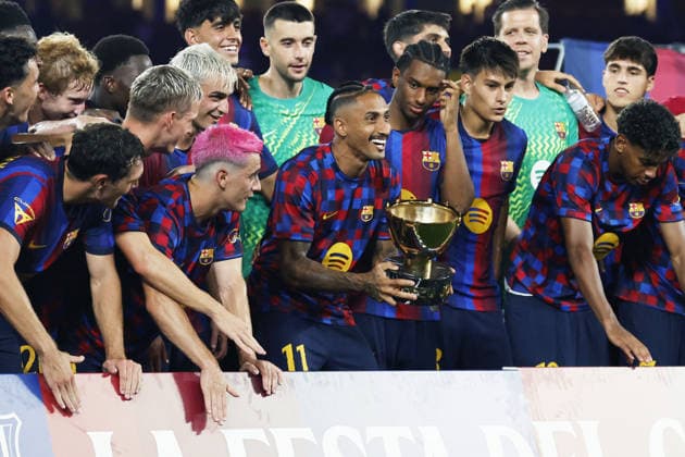 Raphinha (Barcelona), AUGUST 19, 2026 - Football Soccer : Spanish Joan Gamper Cup match between FC Barcelona, Barca 2-1 Al Ahly SC at Spotify Camp Nou in Barcelona, Spain. Noxthirdxpartyxsales  aflo_341585475 DaisukexNakashimax