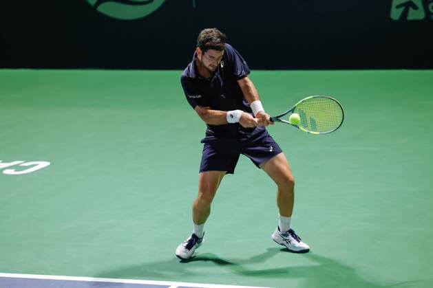 CANCUN COUNTRY OPEN 2026 CANCUN COUNTRY OPEN 2026 CAMILO UGO CARABELLI VS NICOLAS MEJIA 19082026 CANCUN, QUINTANA ROO. Action photo of Nicolas Mejia of Colombia during game of the Cancun Country Open 2026 Tennis 125 Challenger tournament held at the Cancun Country Club of Cancun, Quintana Roo, Mexico. Foto de accion de Nicolas Mejia de Colombia, durante juego del Cancun Country Open 2026 ATP, Tennis Herren 125 Challenger que se celebra en el Cancun Country Club de Cancun, Quintana Roo, Mexico. PHOTO BY IMAGENSHOP AGENCIA FOTOGRAFICA CANCUN QUINTANA ROO MEXICO *** CANCUN COUNTRY OPEN 2026 CANCUN COUNTRY OPEN 2026 CAMILO UGO CARABELLI VS NICOLAS MEJIA 08 19 2026 CANCUN, QUINTANA ROO Action photo of Nicolas Mejia of Colombia during a match at the 2026 Cancun Country Open Tennis 125 Challenger tournament held at the Cancun Country Club in Cancun, Quintana Roo, Mexico Action photo of Nicolas Mejia of Colombia, during a match at the 2026 Cancun Country Open ATP 125 Challenger tournament held at the Cancun Country Club in Cancun, Quintana Roo, Mexico PHOTO BY IMAGENSHOP PHOTO AGENCY CANCUN QUINTANA ROO MEXICO Copyright: xIMAGENSHOPxAGENCIAxFOTOGRAFICAx