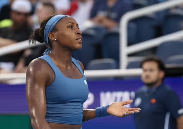 August 19, 2026, Mason, Ohio, USA: COCO GAUFF of USA during the match against M. Bouzkova of Czech Republic in the fourth round of tennis tournament WTA, Tennis Damen 1000 Cincinnati Open in Mason, USA. Gauff won 6:3, 6:2. Mason USA - ZUMAc278 20260819_zsp_c278_050 Copyright: xMarcinxCholewinskix