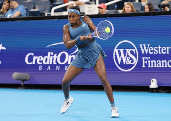 August 19, 2026, Mason, Ohio, USA: COCO GAUFF of USA during the match against M. Bouzkova of Czech Republic in the fourth round of tennis tournament WTA, Tennis Damen 1000 Cincinnati Open in Mason, USA. Gauff won 6:3, 6:2. Mason USA - ZUMAc278 20260819_zsp_c278_055 Copyright: xMarcinxCholewinskix