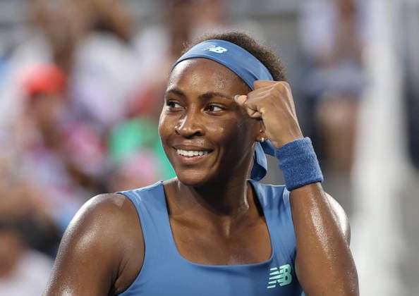 August 19, 2026, Mason, Ohio, USA: COCO GAUFF of USA after the match against M. Bouzkova of Czech Republic in the fourth round of tennis tournament WTA, Tennis Damen 1000 Cincinnati Open in Mason, USA. Gauff won 6:3, 6:2. Mason USA - ZUMAc278 20260819_zsp_c278_059 Copyright: xMarcinxCholewinskix
