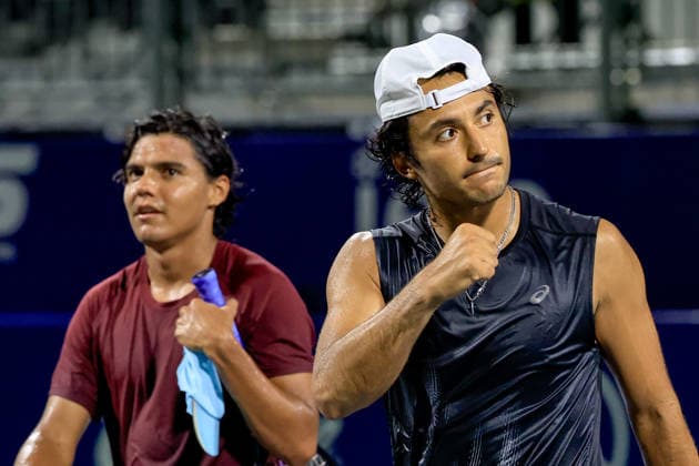 CANCUN COUNTRY OPEN 2026 CANCUN COUNTRY OPEN 2026 ALAN MAGADAN VS ALEX HERNANDEZ 19082026 CANCUN, QUINTANA ROO. Action photo of Alan Magadan of Mexico, during game of the Cancun Country Open 2026 Tennis 125 Challenger tournament held at the Cancun Country Club of Cancun, Quintana Roo, Mexico. Foto de accion de Alan Magadan de Mexico, durante juego del Cancun Country Open 2026 ATP, Tennis Herren 125 Challenger que se celebra en el Cancun Country Club de Cancun, Quintana Roo, Mexico. PHOTO BY IMAGENSHOP AGENCIA FOTOGRAFICA CANCUN QUINTANA ROO MEXICO *** CANCUN COUNTRY OPEN 2026 CANCUN COUNTRY OPEN 2026 ALAN MAGADAN VS ALEX HERNANDEZ 08 19 2026 CANCUN, QUINTANA ROO Action photo of Alan Magadan of Mexico during a match at the 2026 Cancun Country Open Tennis 125 Challenger tournament held at the Cancun Country Club in Cancun, Quintana Roo, Mexico Action photo of Alan Magadan of Mexico, during a match at the 2026 Cancun Country Open ATP 125 Challenger tournament held at the Cancun Country Club in Cancun, Quintana Roo, Mexico. PHOTO BY IMAGENSHOP PHOTO AGENCY CANCUN QUINTANA ROO MEXICO Copyright: xIMAGENSHOPxAGENCIAxFOTOGRAFICAx