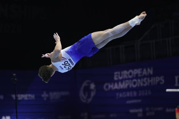 Zagreb, 19.08.2026. - 37TH EUROPEAN MEN™S ARTISTIC GYMNASTICS Men s Artistic Gymnastics Qualification SENIORS 626 DE VEER Martijn (NED) 37th European Men™s Artistic Gymnastics  20AG2621.JPG