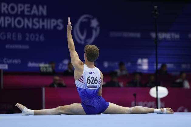 Zagreb, 19.08.2026. - 37TH EUROPEAN MEN™S ARTISTIC GYMNASTICS Men s Artistic Gymnastics Qualification SENIORS 626 DE VEER Martijn (NED) 37th European Men™s Artistic Gymnastics  20AG2629.JPG