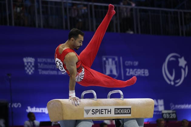 Zagreb, 19.08.2026. - 37TH EUROPEAN MEN™S ARTISTIC GYMNASTICS Men s Artistic Gymnastics Qualification SENIORS 675 ARICAN Ferhat (TUR) 37th European Men™s Artistic Gymnastics  20AG2698.JPG