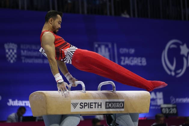 Zagreb, 19.08.2026. - 37TH EUROPEAN MEN™S ARTISTIC GYMNASTICS Men s Artistic Gymnastics Qualification SENIORS 675 ARICAN Ferhat (TUR) 37th European Men™s Artistic Gymnastics  20AG2750.JPG