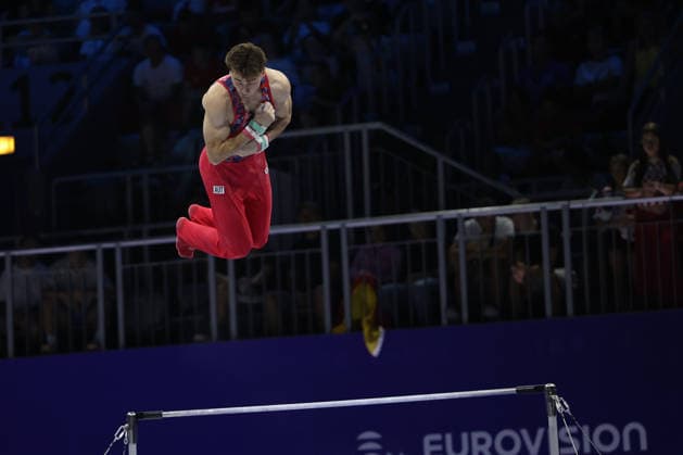 Zagreb, 19.08.2026. - 37TH EUROPEAN MEN™S ARTISTIC GYMNASTICS Men s Artistic Gymnastics Qualification SENIORS 510 MATIEV Askhab (AUT) 37th European Men™s Artistic Gymnastics  20AG3070.JPG