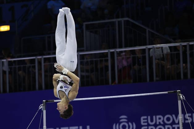Zagreb, 19.08.2026. - 37TH EUROPEAN MEN™S ARTISTIC GYMNASTICS Men s Artistic Gymnastics Qualification SENIORS 578 EDER Timo (GER) 37th European Men™s Artistic Gymnastics  20AG3432.JPG