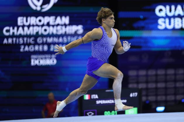 Zagreb, 19.08.2026. - 37TH EUROPEAN MEN™S ARTISTIC GYMNASTICS Men s Artistic Gymnastics Qualification SENIORS 617 SPERANZA Simone (ITA) 37th European Men™s Artistic Gymnastics  20AG3509.JPG