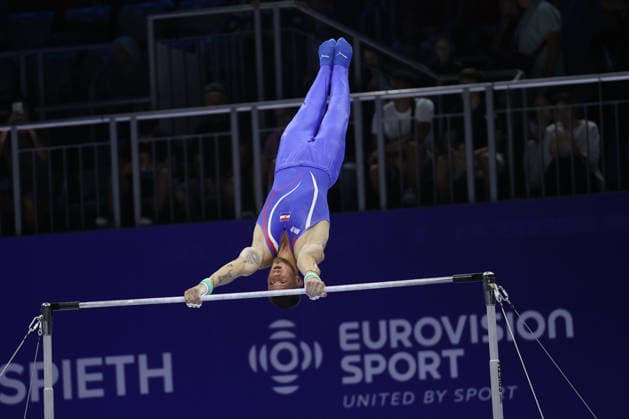 Zagreb, 19.08.2026. - 37TH EUROPEAN MEN™S ARTISTIC GYMNASTICS Men s Artistic Gymnastics Qualification SENIORS 534 KOVTUN Illia (CRO) 37th European Men™s Artistic Gymnastics  20AG3737.JPG
