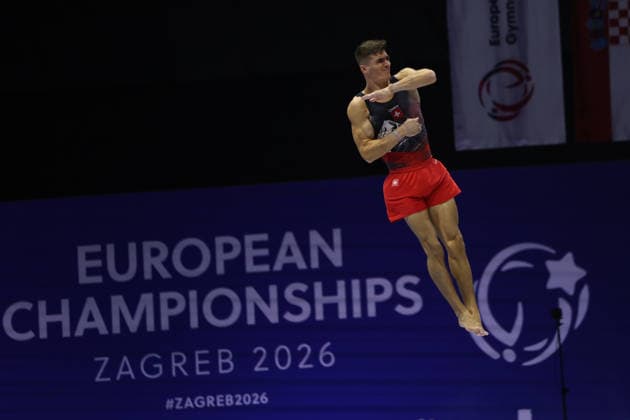 Zagreb, 19.08.2026. - 37TH EUROPEAN MEN™S ARTISTIC GYMNASTICS Men s Artistic Gymnastics Qualification SENIORS 661 LANGENEGGER Florian (SUI) 37th European Men™s Artistic Gymnastics  20AG4126.JPG