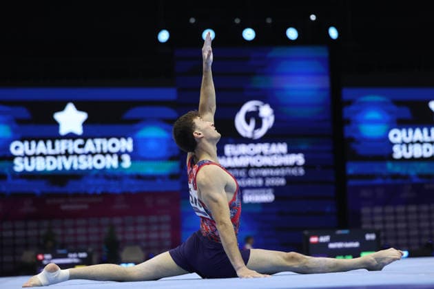 Zagreb, 19.08.2026. - 37TH EUROPEAN MEN™S ARTISTIC GYMNASTICS Men s Artistic Gymnastics Qualification SENIORS 510 MATIEV Askhab (AUT) 37th European Men™s Artistic Gymnastics  20AG4181.JPG