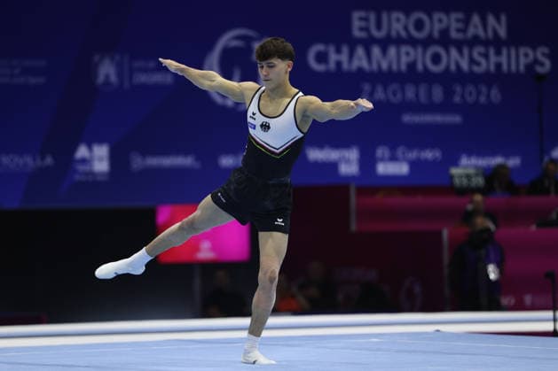 Zagreb, 19.08.2026. - 37TH EUROPEAN MEN™S ARTISTIC GYMNASTICS Men s Artistic Gymnastics Qualification SENIORS 578 EDER Timo (GER) 37th European Men™s Artistic Gymnastics  20AG4854.JPG