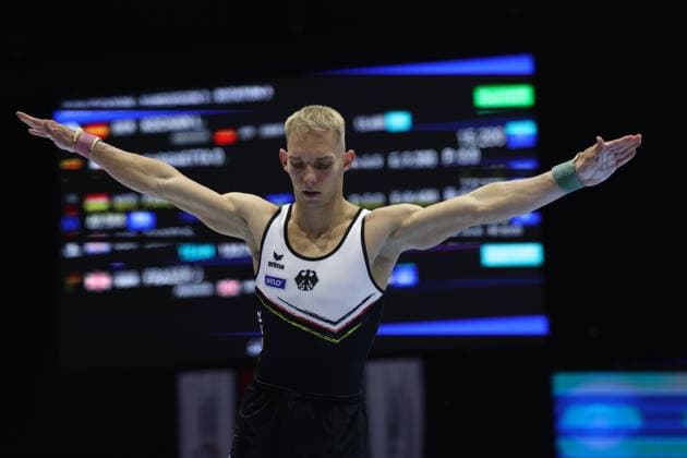 Zagreb, 19.08.2026. - 37TH EUROPEAN MEN™S ARTISTIC GYMNASTICS Men s Artistic Gymnastics Qualification SENIORS 577 KOCHAN Lucas (GER) 37th European Men™s Artistic Gymnastics  20AG5015.JPG