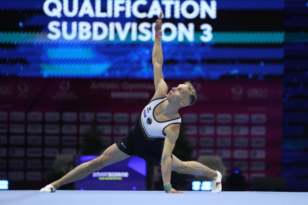Zagreb, 19.08.2026. - 37TH EUROPEAN MEN™S ARTISTIC GYMNASTICS Men s Artistic Gymnastics Qualification SENIORS 577 KOCHAN Lucas (GER) 37th European Men™s Artistic Gymnastics  20AG5082.JPG