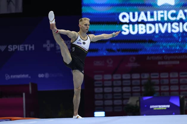 Zagreb, 19.08.2026. - 37TH EUROPEAN MEN™S ARTISTIC GYMNASTICS Men s Artistic Gymnastics Qualification SENIORS 577 KOCHAN Lucas (GER) 37th European Men™s Artistic Gymnastics  20AG5111.JPG
