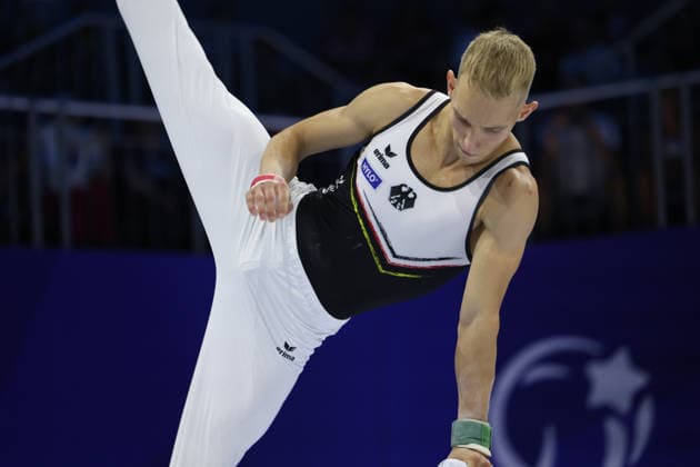 Zagreb, 19.08.2026. - 37TH EUROPEAN MEN™S ARTISTIC GYMNASTICS Men s Artistic Gymnastics Qualification SENIORS 577 KOCHAN Lucas (GER) 37th European Men™s Artistic Gymnastics  20AG6620.JPG