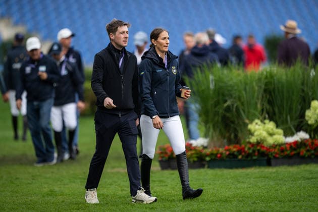 260820 Wilma McMahon of Sweden ahead of the team and individual jumping qualifier round two during day 10 of the 2026 FEI World Championshipson August 20, 2026 in Aachen. Photo: Emma Wallskog BILDBYRAN kod EW EW0692 ridsport equestrian rid-vm 2026 2026 fei world championships bbeng ridsport-vm hoppning jumping *** August 20, 2026: Wilma McMahon of Sweden leads the field heading into the second round of the team and individual show jumping qualifiers on Day 10 of the 2026 FEI World Championships in Aachen, 2026 in Aachen. Photo by Emma Wallskog, BILDBYRAN code EW EW0692 equestrian sports 2026 World Championships 2026 FEI World Championships BBENG equestrian sports World Championships show jumping  Copyright: EMMAxWALLSKOG BB260820EW002