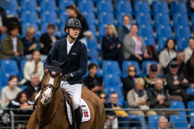 260820 Johan-Sebastian Gulliksen of Norway with horse Equine America Harwich compete in the team and individual jumping qualifier round two during day 10 of the 2026 FEI World Championshipson August 20, 2026 in Aachen. Photo: Emma Wallskog BILDBYRAN kod EW EW0692 ridsport equestrian rid-vm 2026 2026 fei world championships bbeng ridsport-vm hoppning jumping norge *** August 20, 2026: Johan Sebastian Gulliksen of Norway, riding Equine America Harwich, competes in the second round of the team and individual show jumping qualifiers on Day 10 of the 2026 FEI World Championships, 2026 in Aachen. Photo: Emma Wallskog, BILDBYRAN, code EW EW0692. equestrian sports, 2026 World Championships, 2026 FEI World Championships, BBENG, equestrian World Championships, show jumping, Norway  Copyright: EMMAxWALLSKOG BB260820EW006