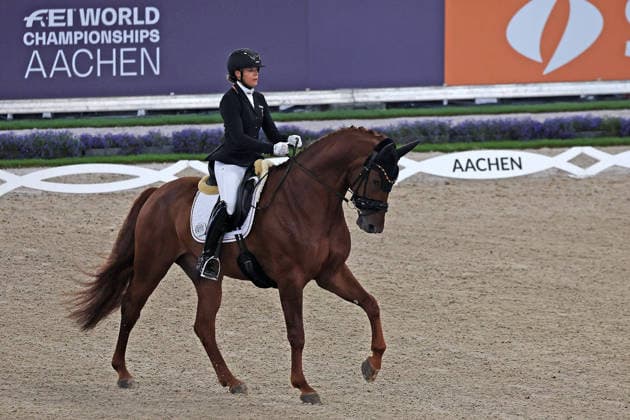 Helen Brandt (GER, Deutschland, Germany) - Grade IV - mit Pferd Vulkan Vegas, , Para Grand Prix A Individual Final & First Individual Qualifier for the Grand Prix Freestyle Prize of StädteRegion Aachen, Dressur, FEI Para Dressage World Championship, WM, Weltmeisterschaft 2026, FEI Para Dressur Weltmeisterschaft Aachen 2026, Para, körperlichen Einschränkungen oder Sehbehinderungen, Fünf Startklassen (Grade I bis V) sorgen für faire Vergleiche je nach Grad der körperlichen Funktionseinschränkung, Die Para-Dressur ist der einzige paralympische Reitsportart, AACHEN - FEI World Championships 2026, Weltfest des Pferdesports, Reitsport Weltmeisterschaft 2026, Aachen 2026, Welcome Home 2026, Aachener Soers, 11. bis 23. August 2026, Reitsport, 20.08.2026, Aachen Aachener Soers Deutschland *** Helen Brandt GER, Germany, Grade IV with horse Vulkan Vegas, Para Grand Prix A Individual Final, First Individual Qualifier for the Grand Prix Freestyle Prize of StädteRegion Aachen, Dressage, FEI Para Dressage World Championship 2026, FEI Para Dressage World Championships Aachen 2026, Para, physical limitations or visual impairments, five competition classes (Grades I through V) ensure fair competition based on the degree of physical functional limitation, Para Dressage is the only Paralympic equestrian sport, AACHEN FEI World Championships 2026, World Festival of Equestrian Sports, 2026 Equestrian World Championships, Aachen 2026, Welcome Home 2026, Aachen Soers, August 11–23, 2026, Equestrian Sports, August 20, 2026, Aachen Soers, Germany