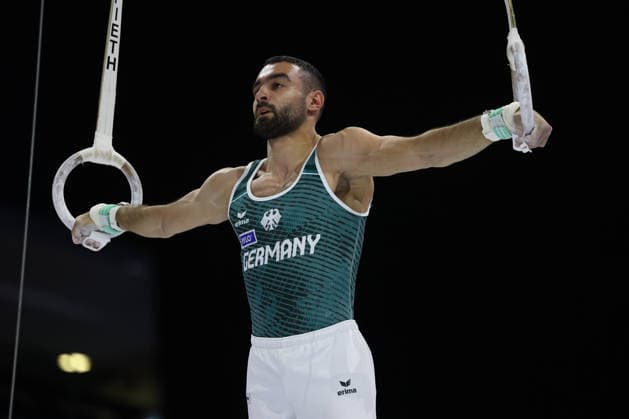 Zagreb, 19.08.2026. - 37TH EUROPEAN MEN™S ARTISTIC GYMNASTICS Men s Artistic Gymnastics Qualification SENIORS 582 SAHAKYAN Artur (GER) 37th European Men™s Artistic Gymnastics  20AG9377.JPG
