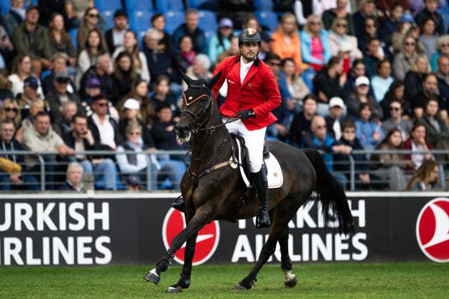 260820 Nicola Philippaerts of Belgium with horse Katanga v h Dingeshof compete in the team and individual jumping qualifier round two during day 10 of the 2026 FEI World Championshipson August 20, 2026 in Aachen. Photo: Emma Wallskog BILDBYRAN kod EW EW0692 ridsport equestrian rid-vm 2026 2026 fei world championships bbeng ridsport-vm hoppning jumping *** August 20, 2026: Nicola Philippaerts of Belgium, riding Katanga v h Dingeshof, competes in the second round of the team and individual show jumping qualifiers on Day 10 of the 2026 FEI World Championships, 2026 in Aachen. Photo by Emma Wallskog. BILDBYRAN code EW EW0692 equestrian sports 2026 World Championships 2026 FEI World Championships bbeng equestrian sports World Championships show jumping  Copyright: EMMAxWALLSKOG BB260820EW028
