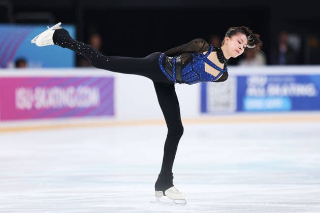 XI AN, CHINA - AUGUST 20: Lai Censi performs during the women s short program at the 2026 ISU Junior Grand Prix of Figure skating, Eiskunstlauf Xi an on August 20, 2026 in Xi an, Shaanxi Province of China. The event is held at the Qujiang International Convention and Exhibition Center.  Copyright: xVCGx 111661043655