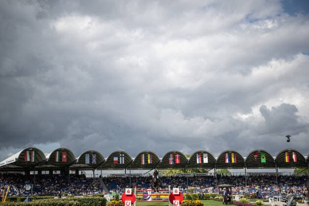 260820 Shakira Latfah Ahmed Almaktoum of UAE with horse Cornet compete in the team and individual jumping qualifier round two during day 10 of the 2026 FEI World Championshipson August 20, 2026 in Aachen. Photo: Emma Wallskog BILDBYRAN kod EW EW0692 ridsport equestrian rid-vm 2026 2026 fei world championships bbeng ridsport-vm hoppning jumping *** August 20, 2026: Shakira Latfah Ahmed Almaktoum of the UAE, riding Cornet, competed in the second round of the team and individual show jumping qualifiers on Day 10 of the 2026 FEI World Championships in Aachen. Photo by Emma Wallskog, BILDBYRAN, code EW EW0692. Equestrian sports, 2026 FEI World Championships, BBENG. 2026 in Aachen. Photo: Emma Wallskog, BILDBYRAN, code EW EW0692, equestrian sports, 2026 World Championships, 2026 FEI World Championships, BBENG, equestrian sports, World Championships, show jumping  Copyright: EMMAxWALLSKOG BB260820EW036