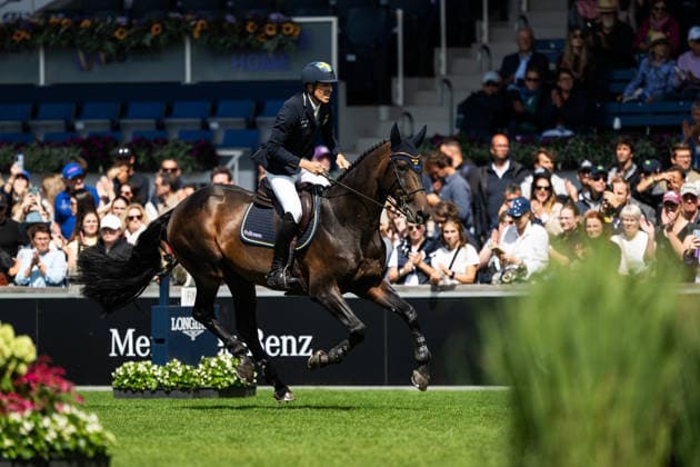 260820 Henrik von Eckermann of Sweden with horse Minute Man compete in the team and individual jumping qualifier round two during day 10 of the 2026 FEI World Championshipson August 20, 2026 in Aachen. Photo: Emma Wallskog BILDBYRAN kod EW EW0692 ridsport equestrian rid-vm 2026 2026 fei world championships bbeng ridsport-vm hoppning jumping sverige *** August 20, 260820: Henrik von Eckermann of Sweden, riding Minute Man, competes in the second round of the team and individual show jumping qualifiers on Day 10 of the 2026 FEI World Championships on August 20, 2026 in Aachen. Photo by Emma Wallskog, BILDBYRAN, code EW EW0692. equestrian sports, 2026 World Championships, 2026 FEI World Championships, BBENG, equestrian sports, World Championships, show jumping, Sweden  Copyright: EMMAxWALLSKOG BB260820EW043