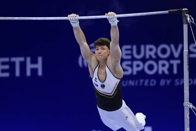 Zagreb, 19.08.2026. - 37TH EUROPEAN MEN™S ARTISTIC GYMNASTICS Men s Artistic Gymnastics Qualification SENIORS 581 STELMAKH Radomyr (GER) 37th European Men™s Artistic Gymnastics  2S6A8881.JPG