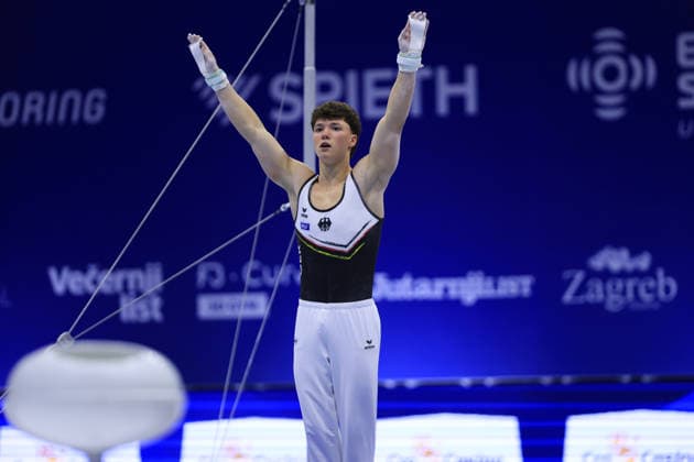Zagreb, 19.08.2026. - 37TH EUROPEAN MEN™S ARTISTIC GYMNASTICS Men s Artistic Gymnastics Qualification SENIORS 581 STELMAKH Radomyr (GER) 37th European Men™s Artistic Gymnastics  2S6A8896.JPG