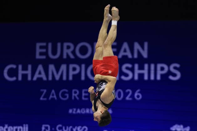 Zagreb, 19.08.2026. - 37TH EUROPEAN MEN™S ARTISTIC GYMNASTICS Men s Artistic Gymnastics Qualification SENIORS 666 MURABITO Luca (SUI) 37th European Men™s Artistic Gymnastics  2S6A8933.JPG