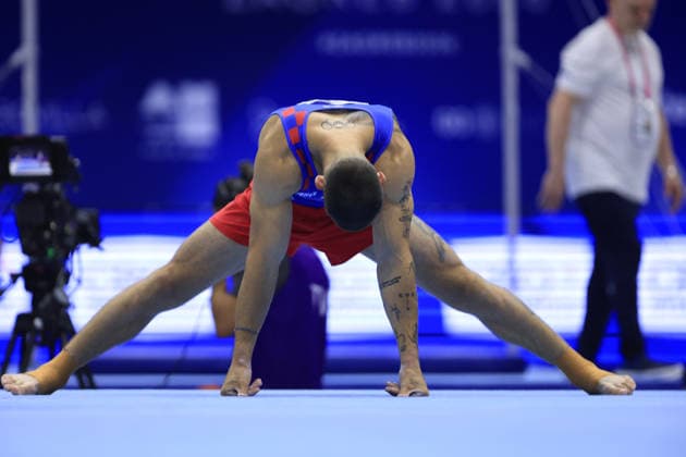 Zagreb, 19.08.2026. - 37TH EUROPEAN MEN™S ARTISTIC GYMNASTICS Men s Artistic Gymnastics Qualification SENIORS 534 KOVTUN Illia (CRO) 37th European Men™s Artistic Gymnastics  2S6A8999.JPG