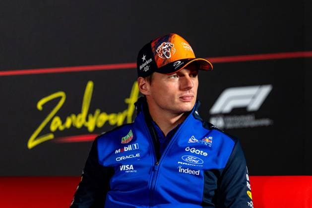 ZANDVOORT, 20-08-2026, Circuit Zandvoort , Formula 1 Heineken Dutch Grand Prix 2026 Thursday , Red Bull Racing Driver Max Verstappen during the drivers press conference, PK, Pressekonferenz Formula 1 Dutch Grand Prix 2026 Thursday  x205868706x Copyright: