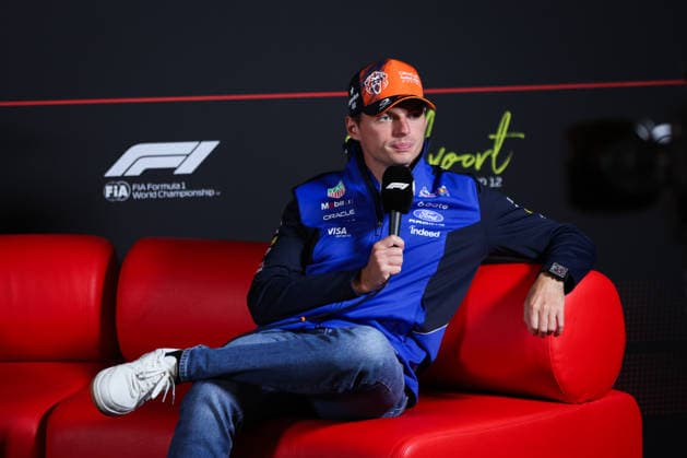 F1 - DUTCH GRAND PRIX 2026 press conference, PK, Pressekonferenz VERSTAPPEN Max (nld), Red Bull Racing Ford RB22, portrait during the Formula 1 Dutch Grand Prix 2026, 12th round of the 2026 Formula One World Championship, WM, Weltmeisterschaft from July 21 to 23, 2026 on the Circuit Zandvoort, in Zandvoort, Netherlands - ZandvoortNetherlands  Copyright: xANTONINxVINCENTx