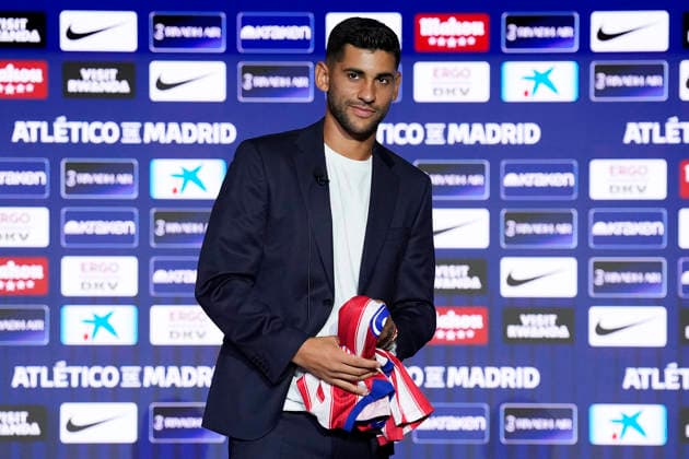 Atletico de Madrid s new player Cristian Cuti Romero. Atletico de Madrid s new player Cristian Cuti Romero during his official presentation. August 20, 2026. (ALTERPHOTOS Acero) MadridSpain  Copyright: xAcerox