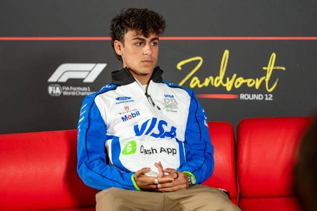 Arvid Lindblad 41, Visa Cash App Racing Bulls Formula One Team, Pressekonferenz, Pre-Events, Grosser Preis von Netherlands, Motorsport, Herren, Formel 1, 20.08.2026 Zandvoort Niederlande Niederlande *** Arvid Lindblad, 41, Visa Cash App Racing Bulls Formula One Team, press conference, pre-event activities, Dutch Grand Prix, motorsports, men, Formula 1, August 20, 2026, Zandvoort, Netherlands, Netherlands Copyright: xkolbert-press MartinxWdziecznyx