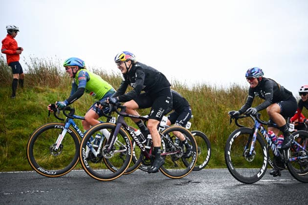2026 Lloyds Tour of Britain Women Picture by Olly Hassell SWpix.com - 20 08 2026 - Cycling - UCI Women s World Tour - 2026 Lloyds Tour of Britain Women - Stage 2: Clitheroe to Blackpool (110.5km) - Vittoria Guazzini (FDJ United - Suez) Copyright: x xSWpix.comx(t axPhotographyxHubxLtd)xOllyxHassell SWpix.comx SWP-3030-18323